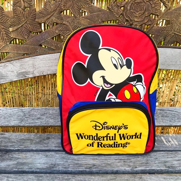 Disney’s Wonderful World Of Reading Youth Backpack